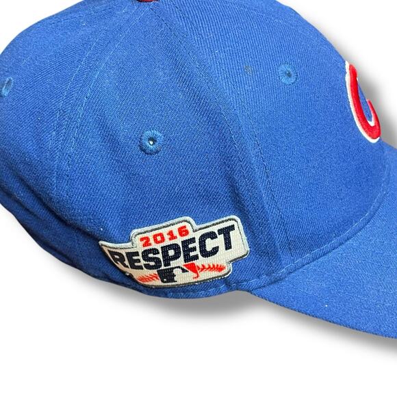 Chicago Cubs Baseball Hat Cap MLB New Era 9forty Wrigley Bryant 2016 Respect - Picture 5 of 15